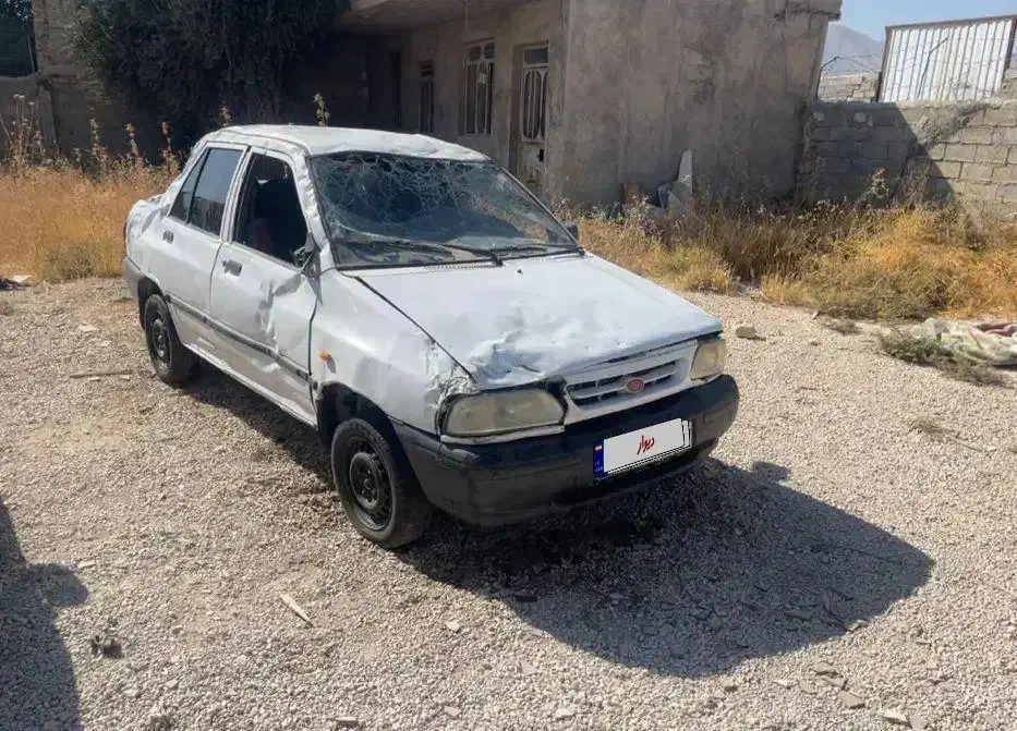 پراید تصادفی مدل ۹۶|خودرو سواری و وانت|کازرون, |دیوار