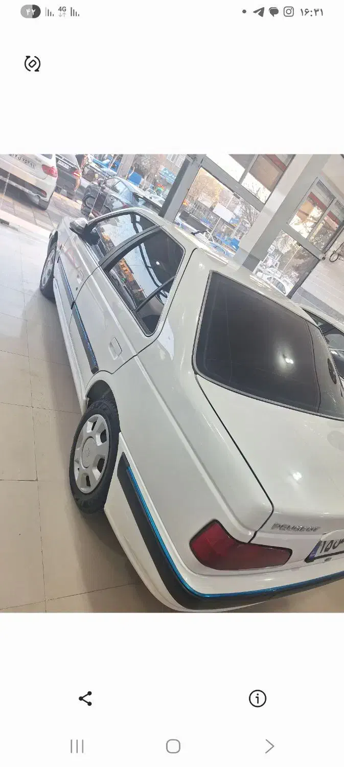 پژو پارس دریچه سیمی|خودرو سواری و وانت|پارس‌آباد, |دیوار