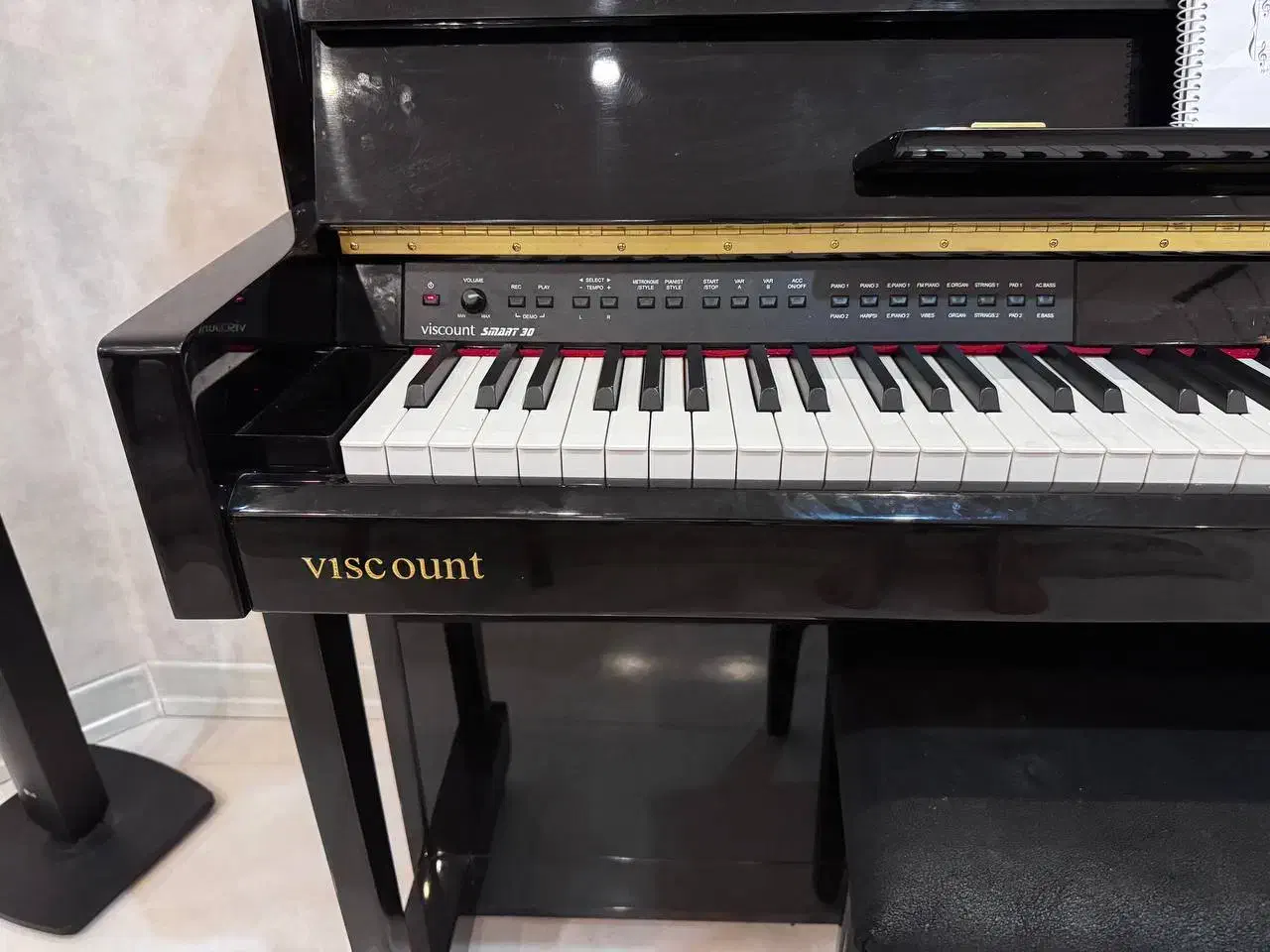 پیانو دیجیتال ویسکانت مدل smart30|پیانو، کیبورد، آکاردئون|فولادشهر, C4|دیوار