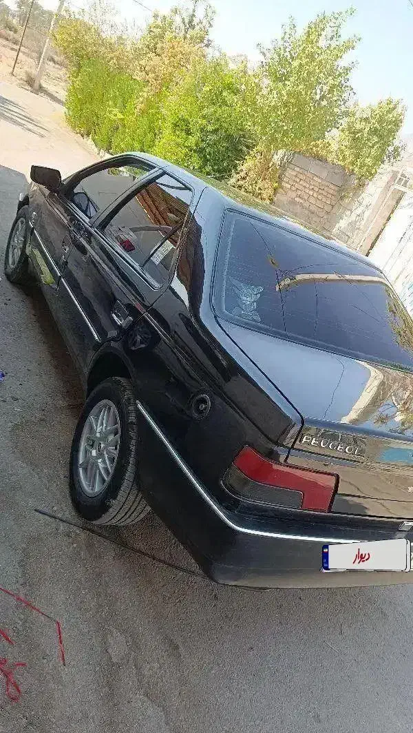 پژو 405 مشکی در حد 95|خودرو سواری و وانت|فسارود, |دیوار