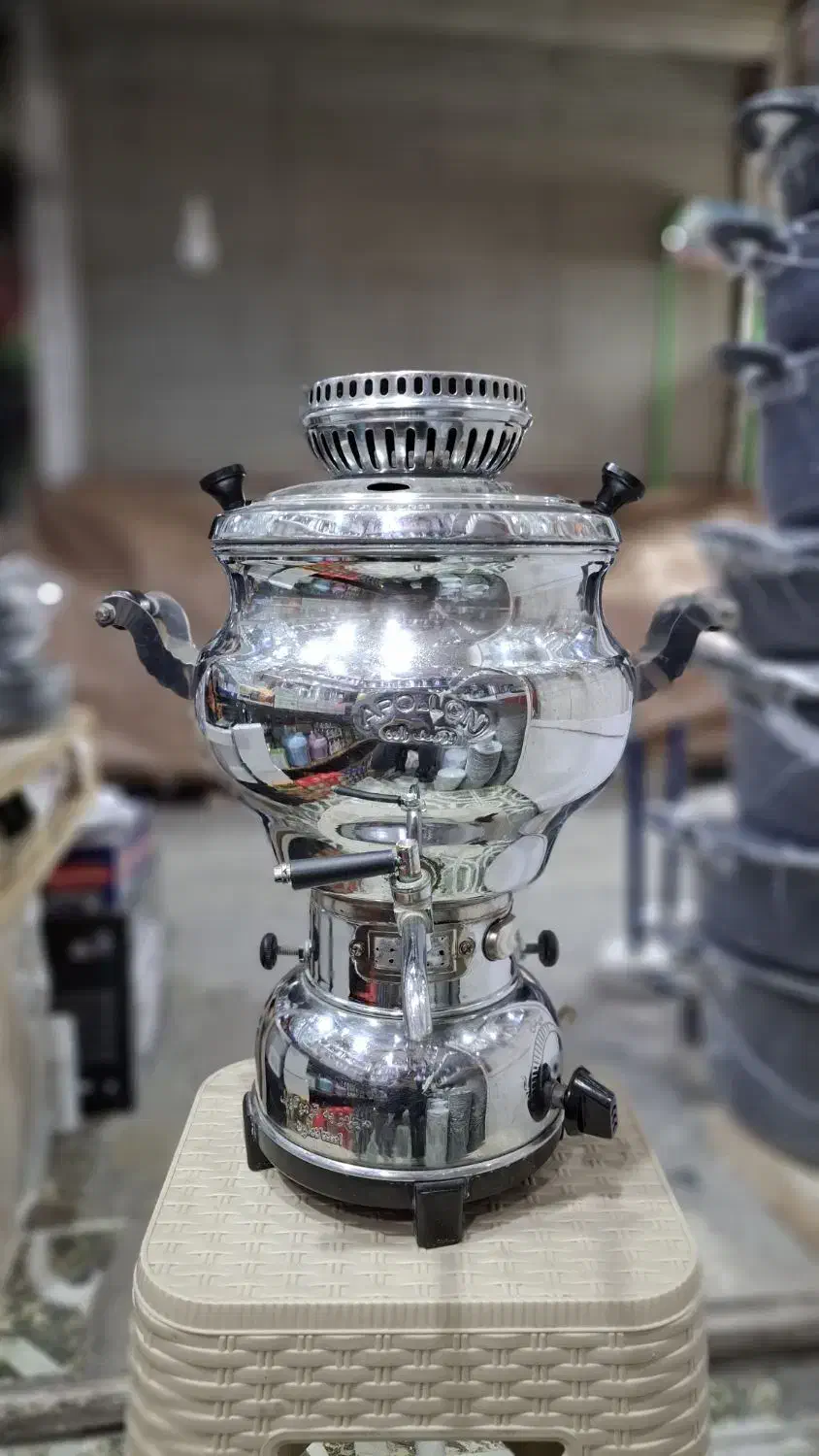 سماور۶ لیتر گازی|سماور، چای‌ساز، قهوه‌ساز|بوکان, |دیوار