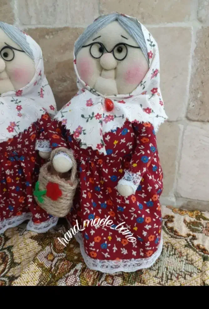 عروسک مادربزرگ|صنایع دستی و سایر لوازم تزئینی|کاشان, شهرک خاتم الانبیا (مسکن ملی کاشان)|دیوار