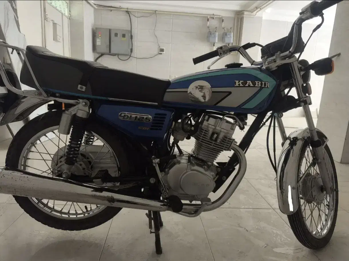 موتور ۱۲۵کبیر مدل ۹۵ کاربراتور در حد نو|موتورسیکلت|بندرعباس, |دیوار
