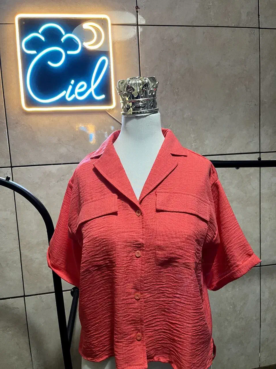 شومیز آستین کوتاه|لباس|آستانه اشرفیه, |دیوار