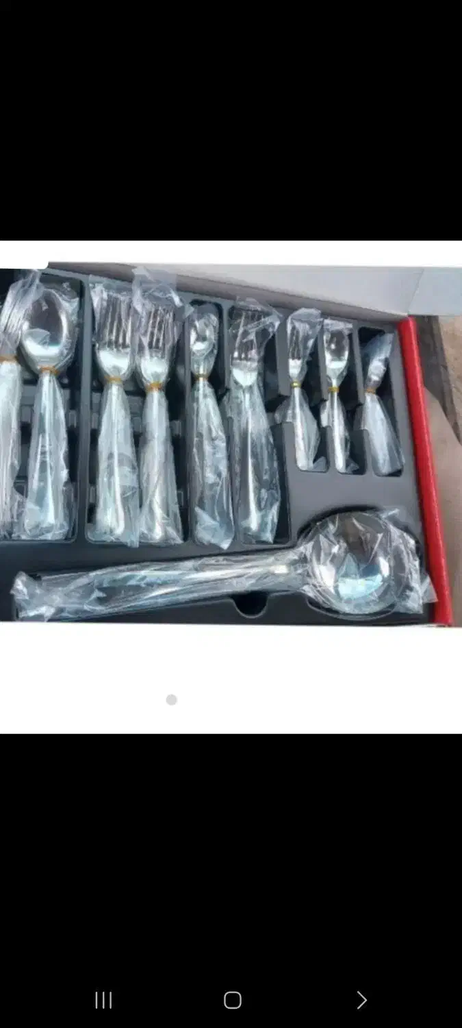 فروش سرویس قاشق و چنگال ۵۱ پارچه|ظروف سرو و پذیرایی|نقده, |دیوار