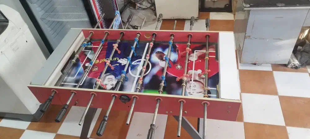 فوتبال دستی ب قیمت حراجی دونه اخری سمساری سورنا|ورزش‌های توپی|مسجد سلیمان, |دیوار