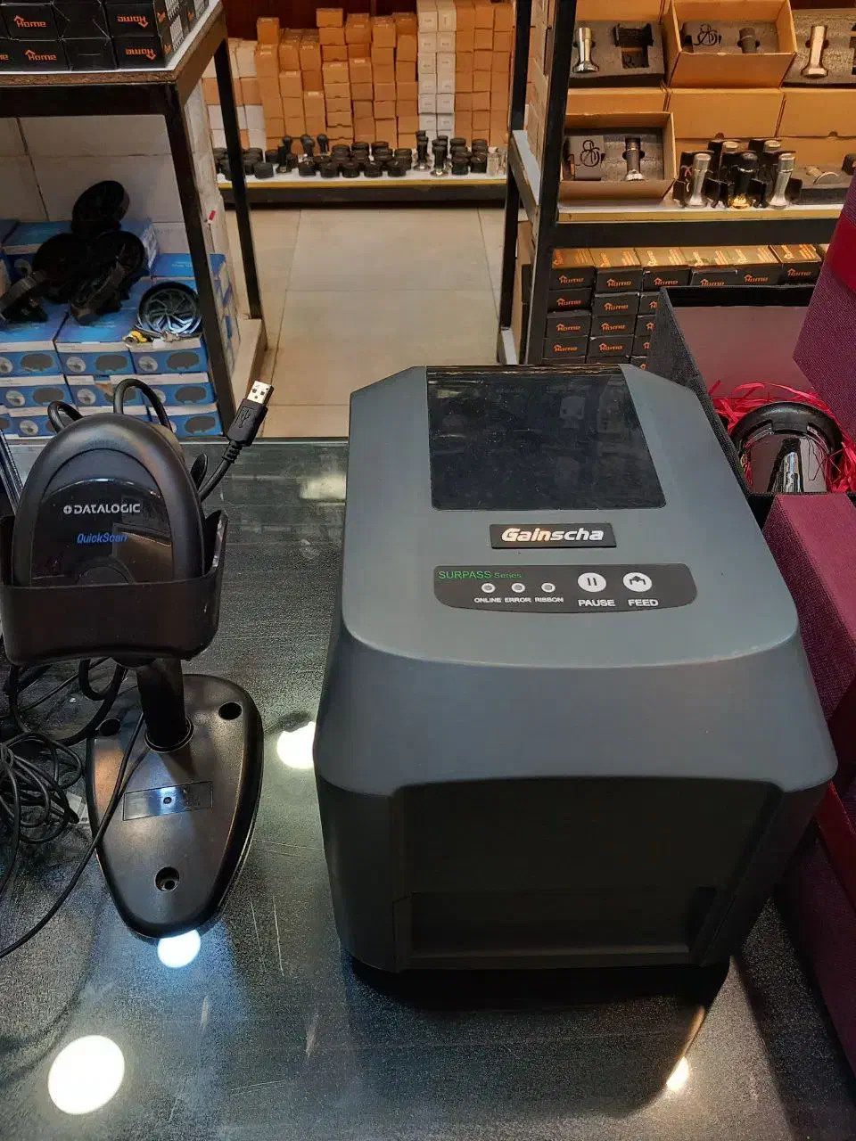 لیبل زن ، بارکد خوان|پرینتر، اسکنر، کپی، فکس|مشهد, عامل|دیوار