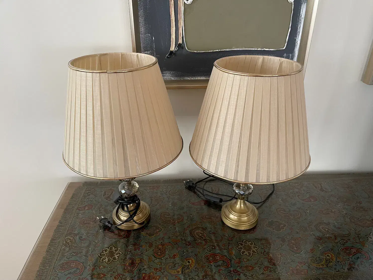 اباژور جفت باهم|چراغ خواب و آباژور|تبریز, |دیوار