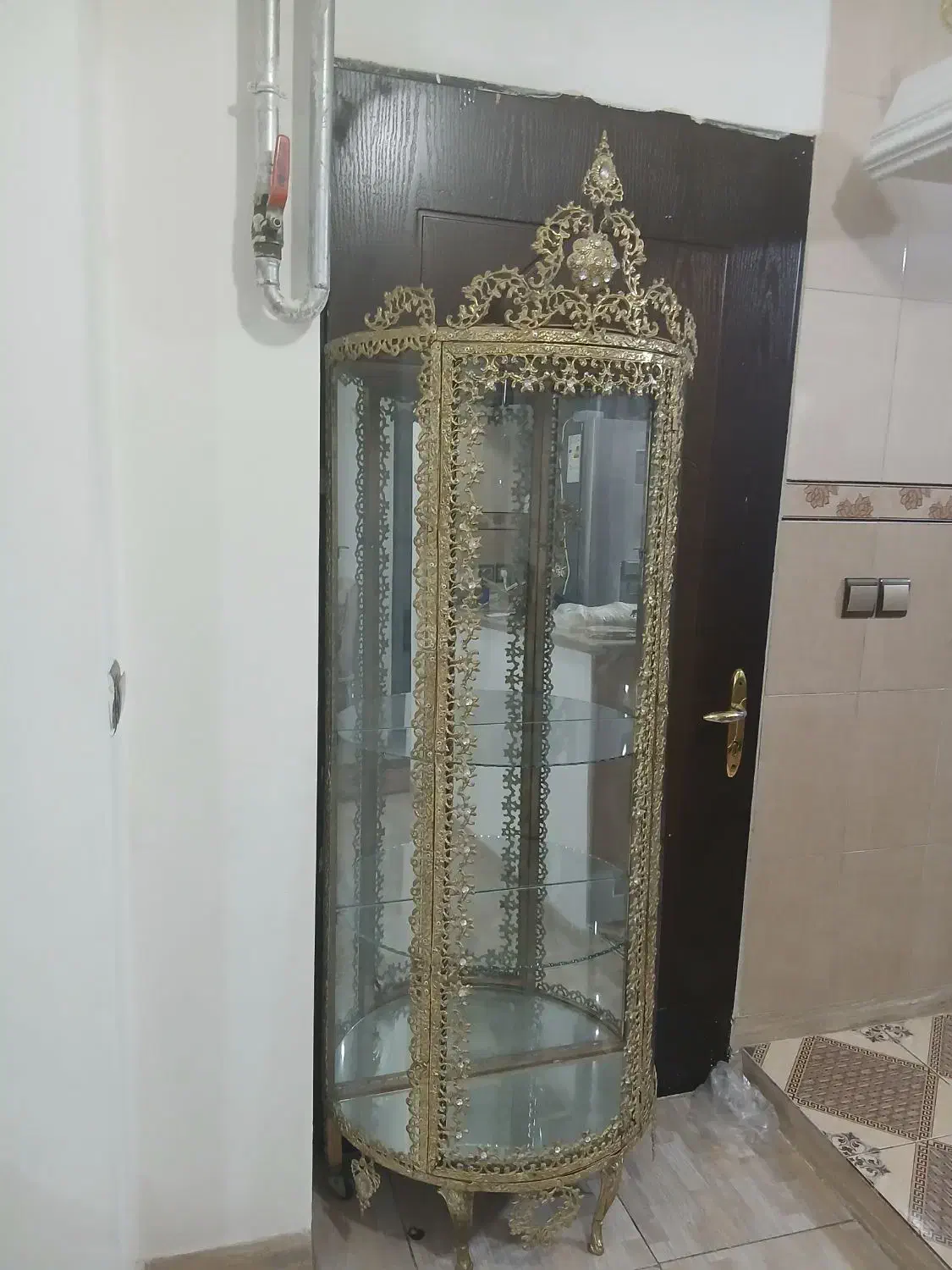 بوفه برنزی کاملا سالم و اصل|بوفه، ویترین، کنسول|سقز, |دیوار