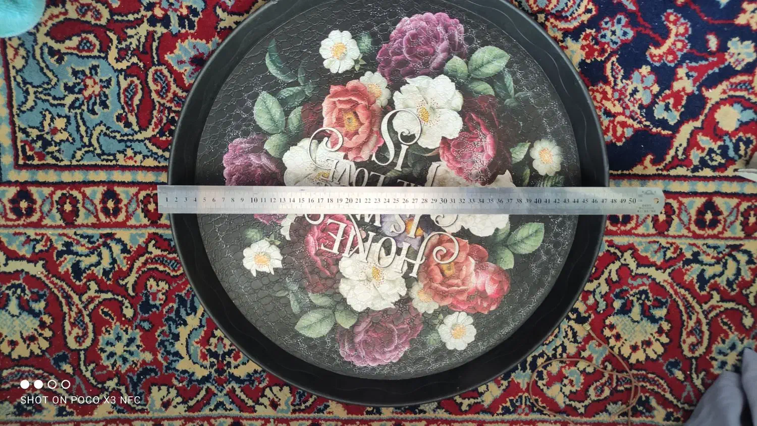 میز غذا خوری تخفیف خورده وسینی|میز و صندلی غذاخوری|نهاوند, |دیوار