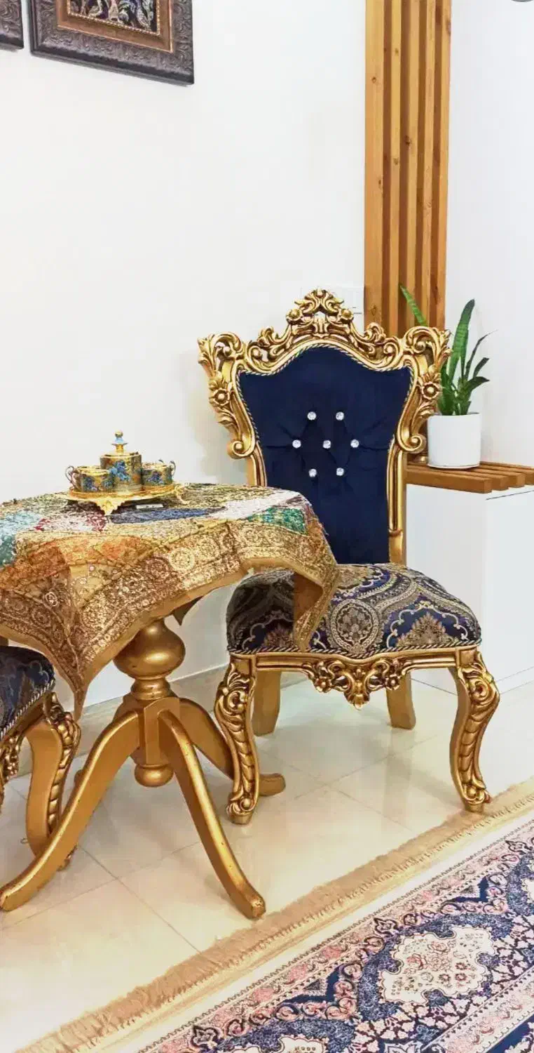 مبلمان سلطنتی|مبلمان خانگی و میز عسلی|قم, آلوچو|دیوار