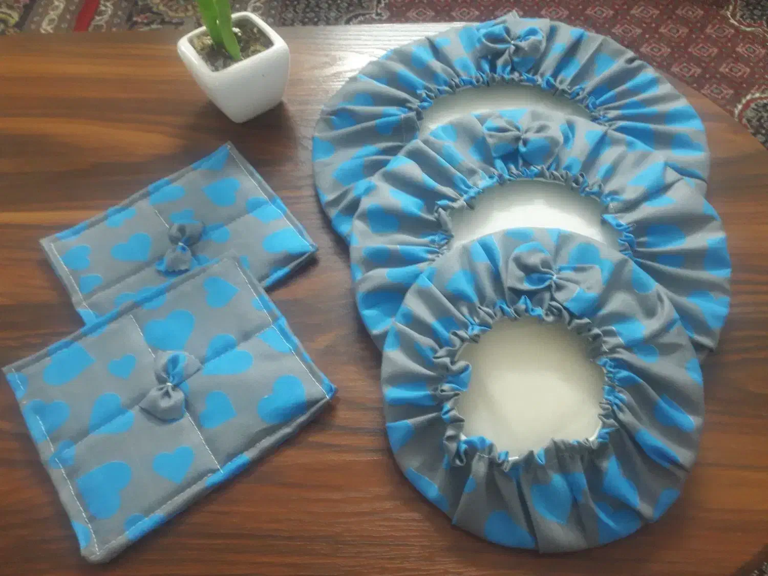 دمکنی و دستگیره...سرویس آشپزخانه|سفره، حوله، دستمال آشپزخانه|بروجرد, |دیوار