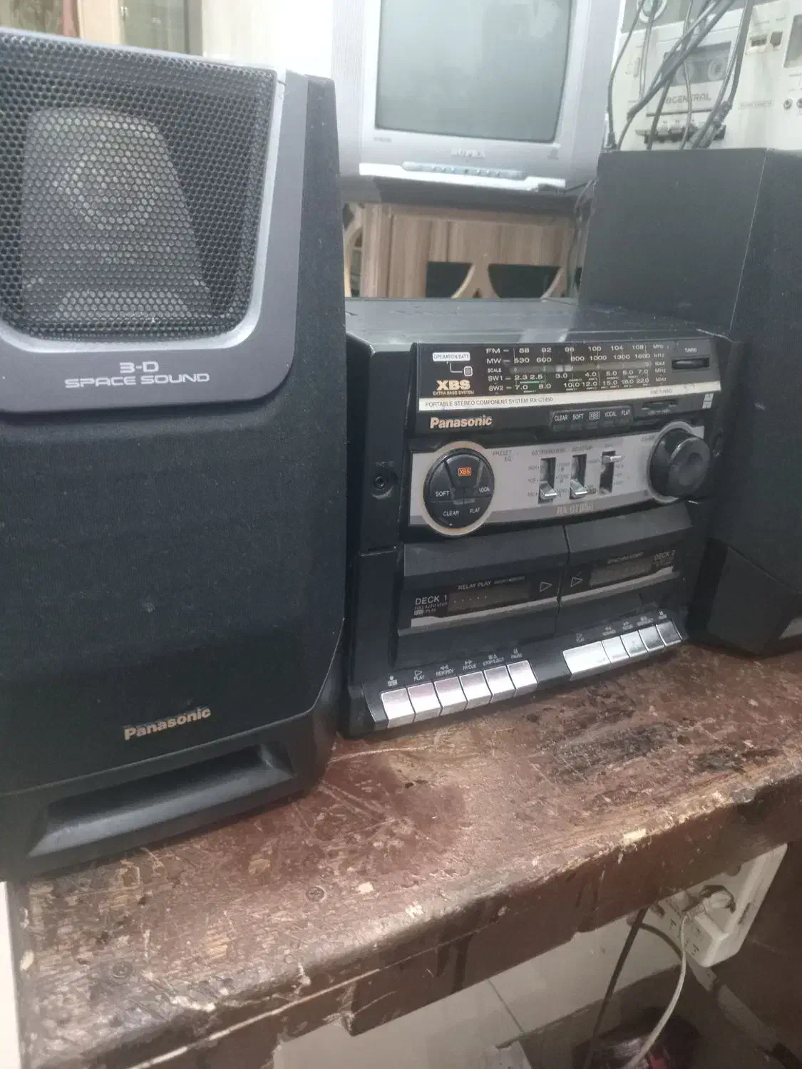 استریو پاناسونیک بلوتوس دار|سیستم صوتی خانگی|بومهن, |دیوار