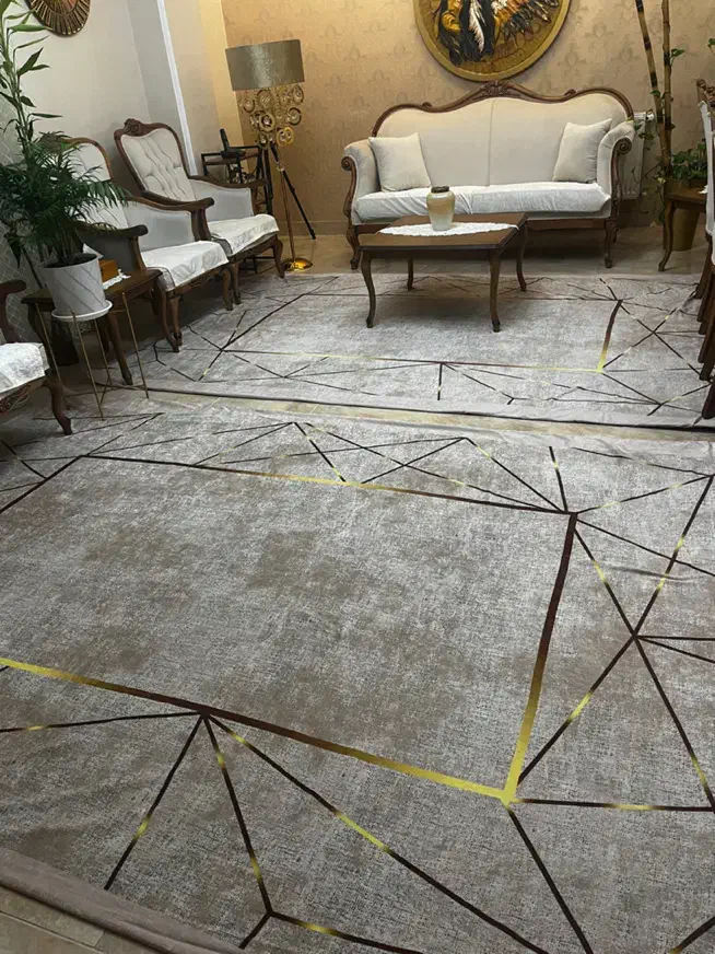 دو عدد رو فرشی ۶ متری دور کش و دو کش زیر فرش|روفرشی|گرگان, |دیوار