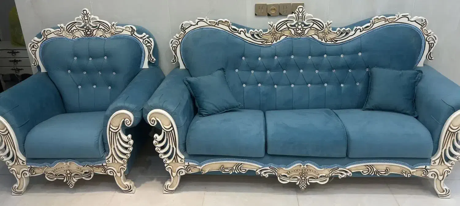 مبل (۱۶نفره)|مبلمان خانگی و میز عسلی|فهرج, |دیوار