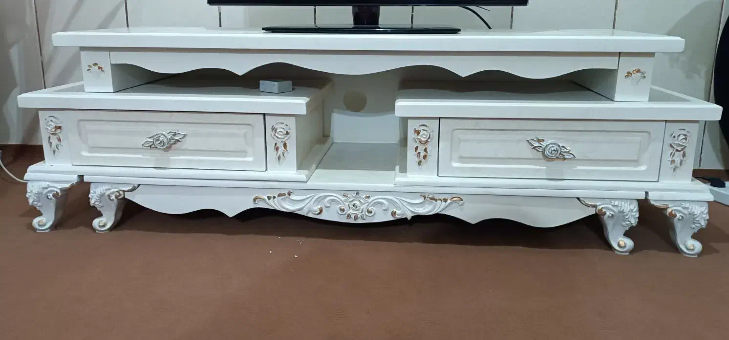 وسایل جهیزیه نو|بوفه، ویترین، کنسول|قیدار, |دیوار