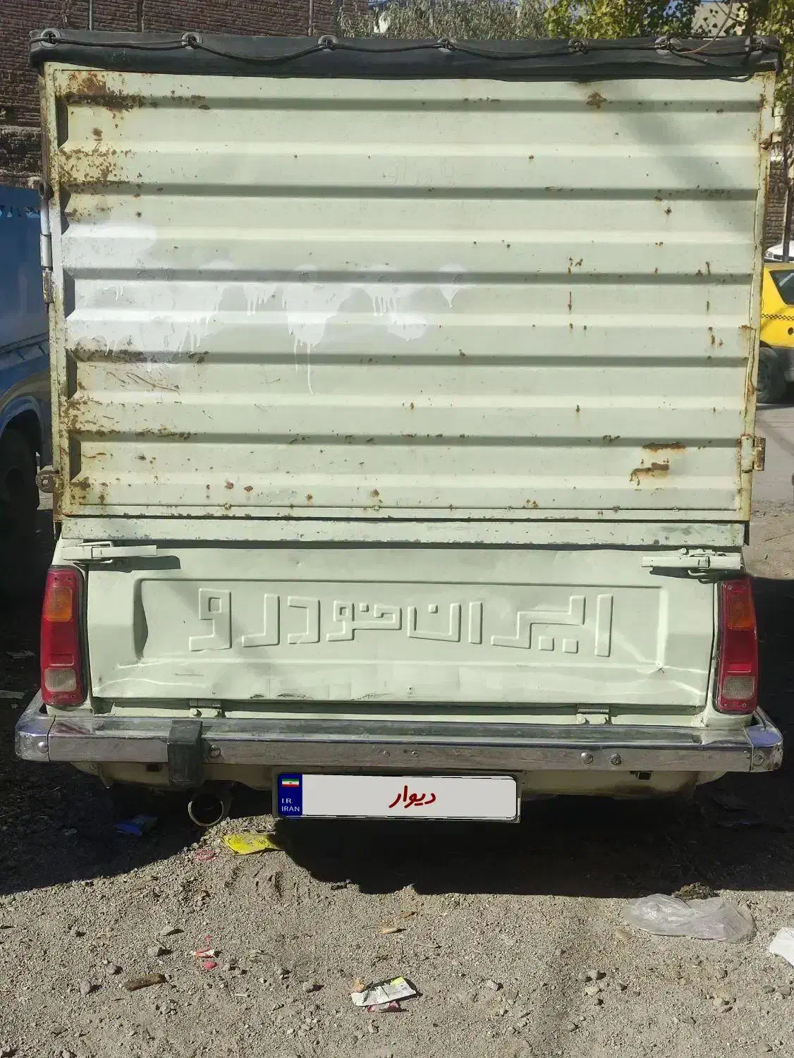 پیکان وانت مسقف مدل ۹۰ دوگانه کارخانه|خودرو سواری و وانت|تبریز, |دیوار