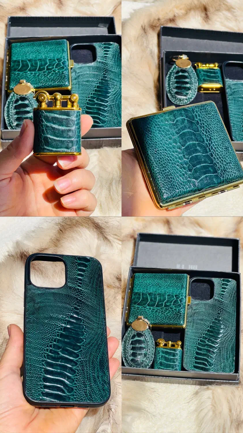 فندک چرم طبیعی و جا سیگاری چرم طبیعی|زیورآلات و اکسسوری|اسلامشهر, مظفریه|دیوار