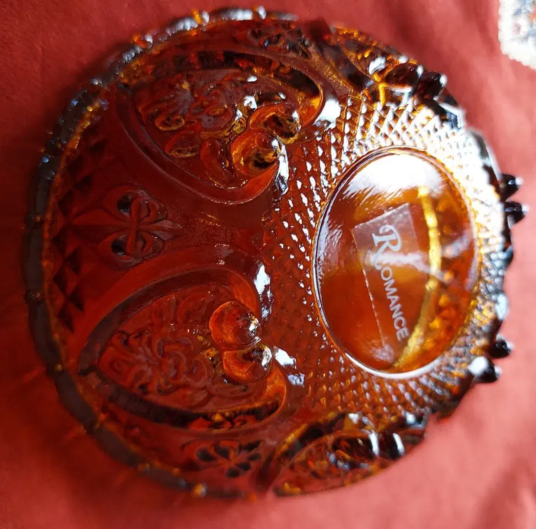 کاسه طرح قدیمی شفاف|کلکسیون اشیاء عتیقه|اراک, |دیوار