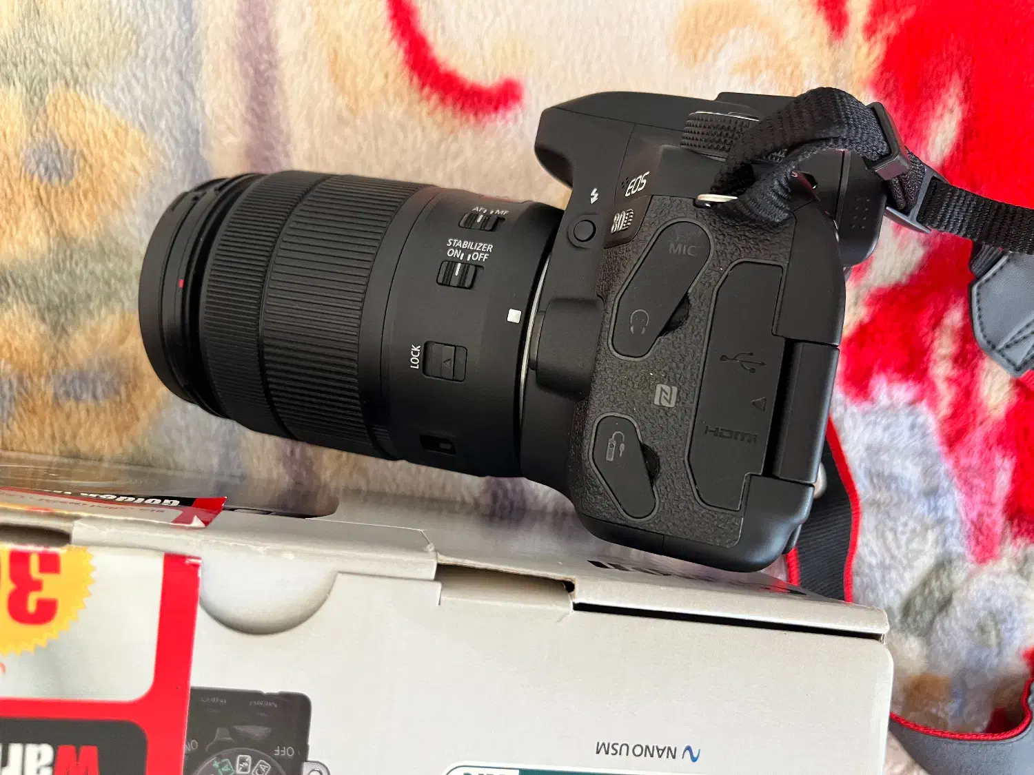 دوربین 80D canon|دوربین عکاسی و فیلم‌برداری|قم, آذر (نکویی)|دیوار