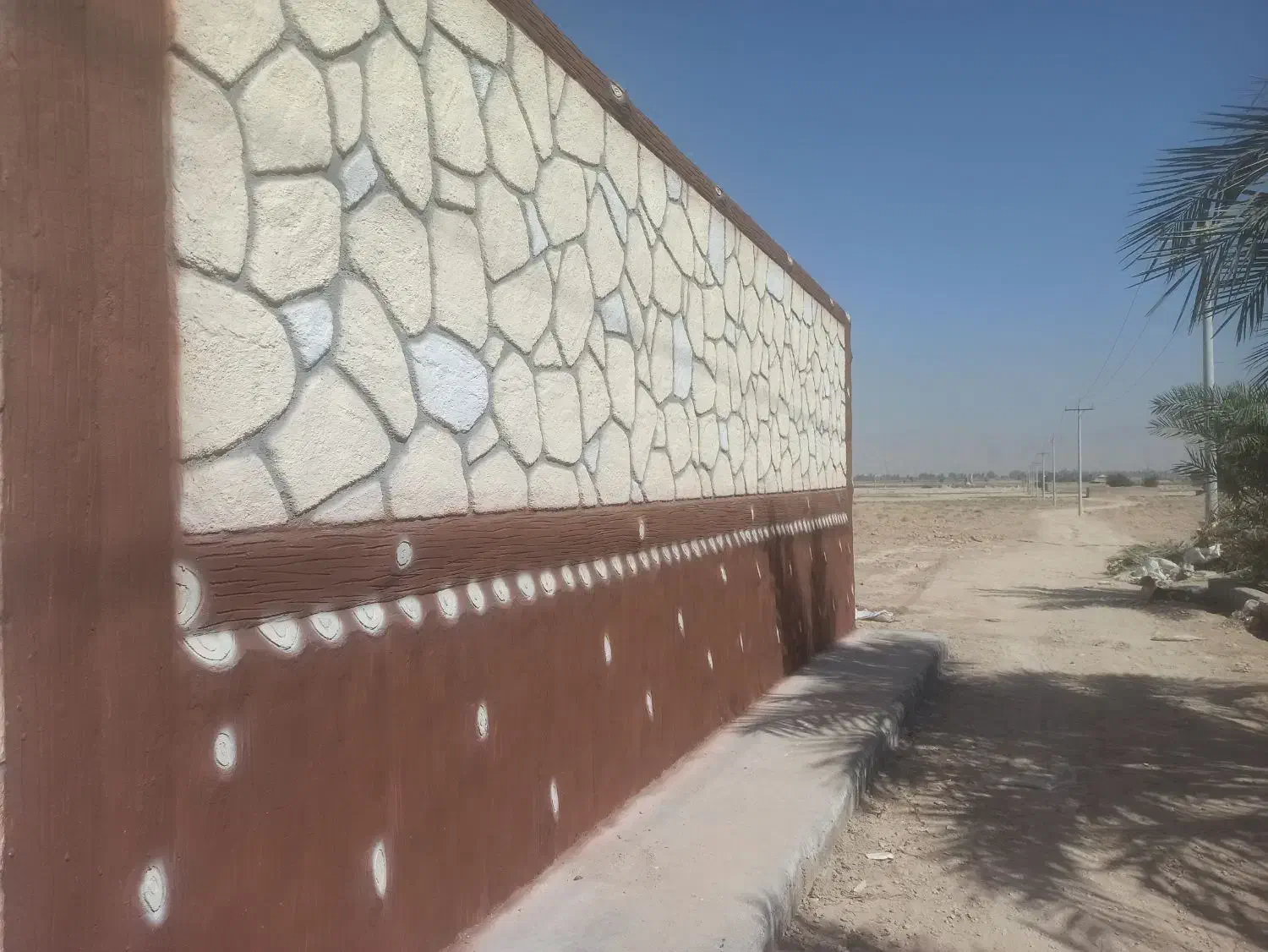 طرح چوب و سنگ|خدمات پیشه و مهارت|امیدیه, |دیوار