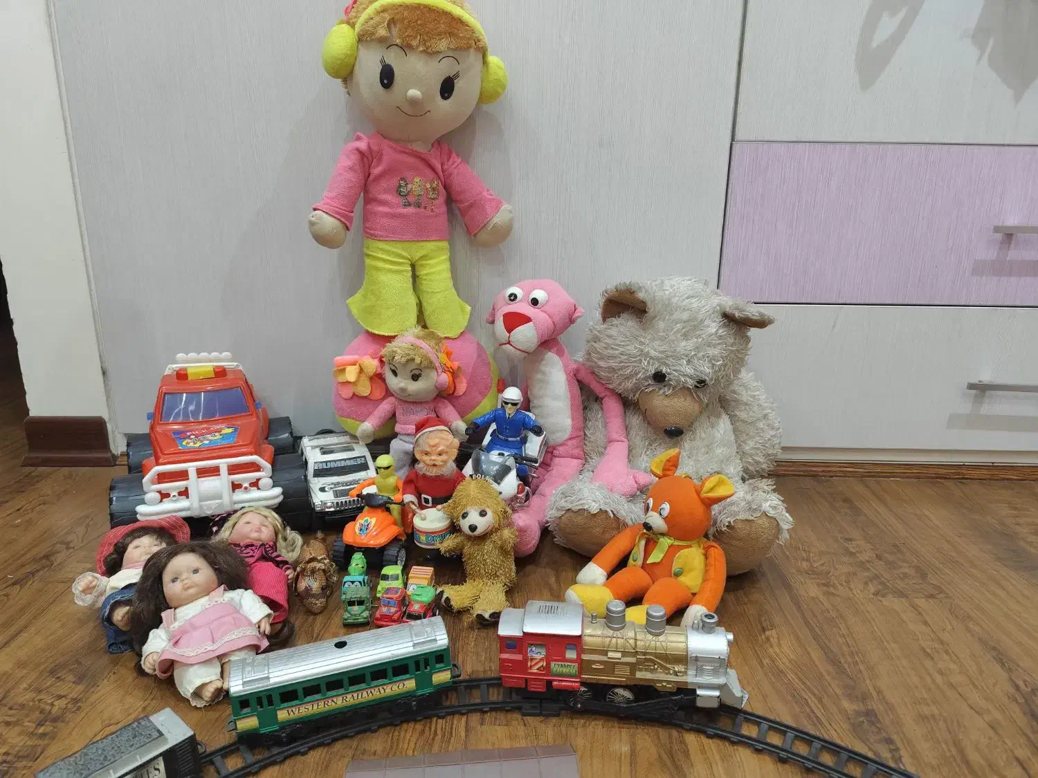 اسبابازی عروسک‌ دخترانه پسرانه، قطار به همراه ریل|اسباب‌‌بازی|اهواز, زیتون کارمندی|دیوار