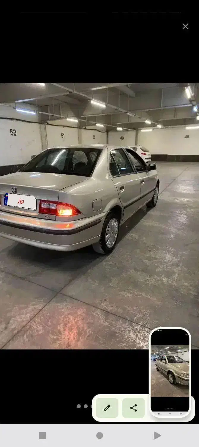 سمند 82 تمیز|خودرو سواری و وانت|فاضل آباد, |دیوار