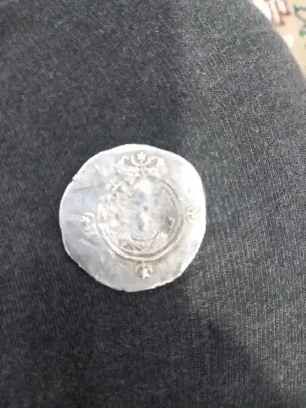 سکه نقره خسروپرویز بکرو صالم|کلکسیون سکه، تمبر، اسکناس|فردیس, شهرک ۱۱۰|دیوار