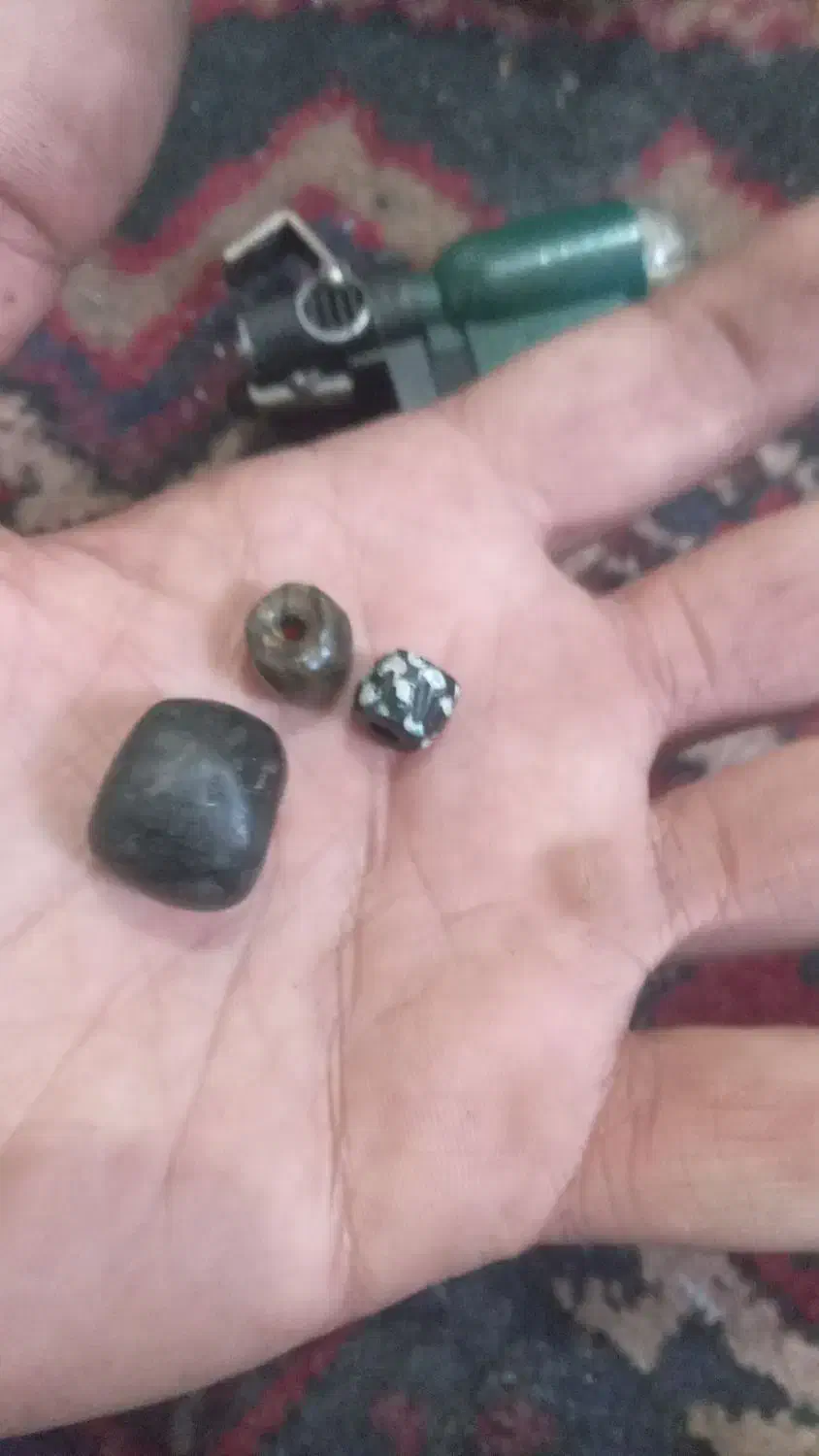 مهره گبری کهنه پادزهر.چشم ال|جواهرات|سیرجان, |دیوار