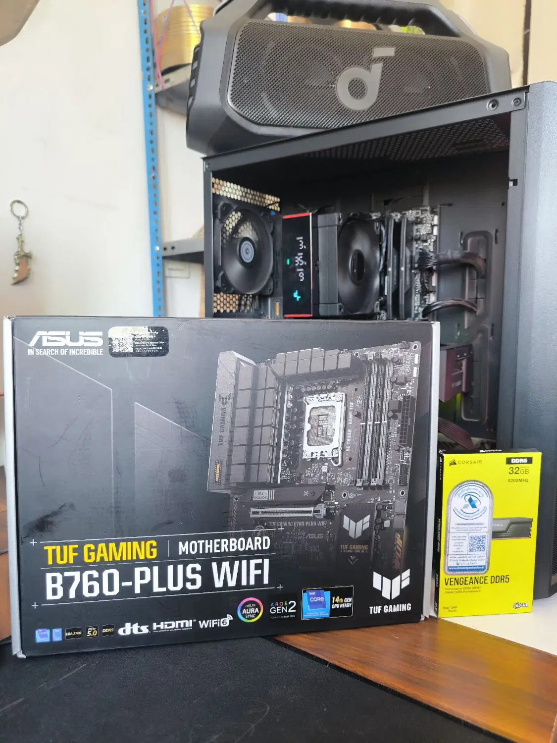 باندل رم DDR5 32gig مادربرد B760|قطعات و لوازم جانبی رایانه|تهران, سیزده آبان|دیوار