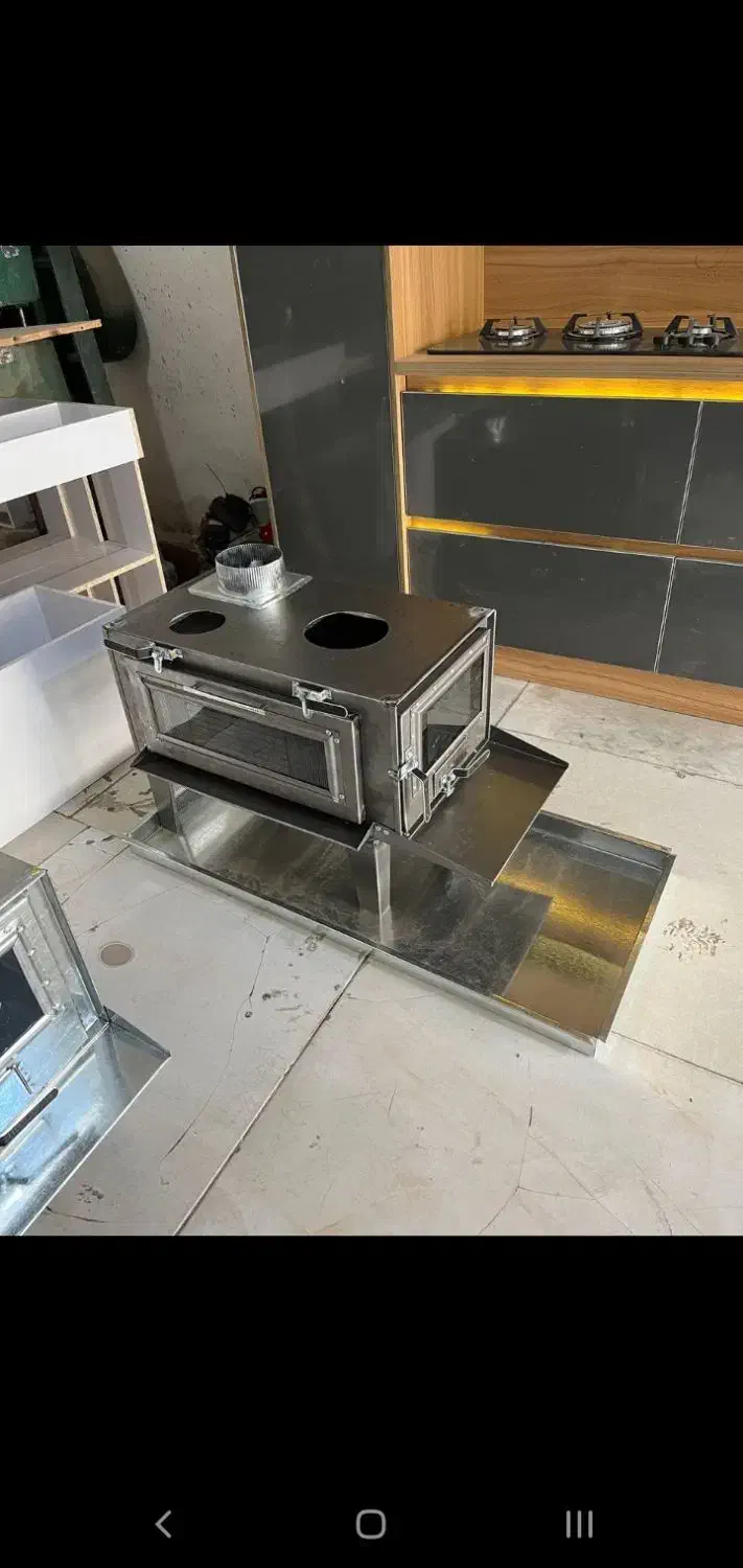 بخاری هیزمی|بخاری، هیتر، شومینه|گنبد کاووس, |دیوار