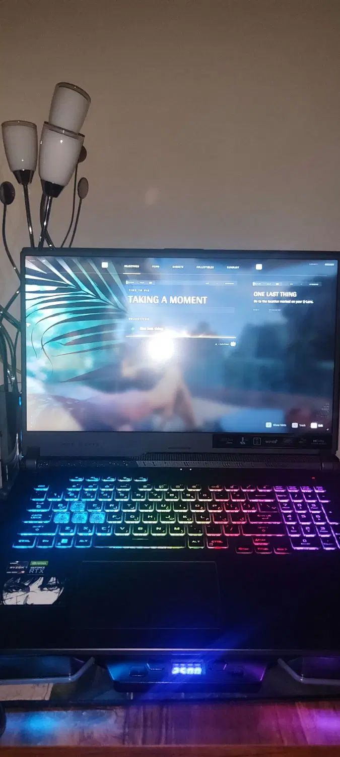 لپتاب گیمینگ Asus Rog معاوضه با کیس|رایانه همراه|تهران, صد دستگاه|دیوار