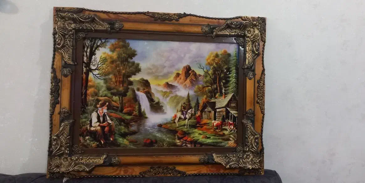 تابلو فرش فوق العاده زیبا در حد نو|تابلو فرش|اندیمشک, |دیوار