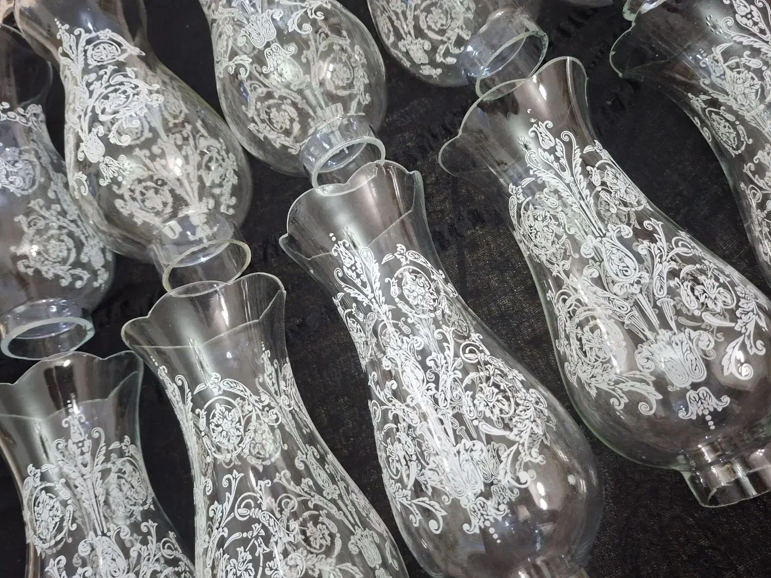 ۱۰ عدد لاله لوستر نو|لوستر و چراغ آویز|اراک, |دیوار