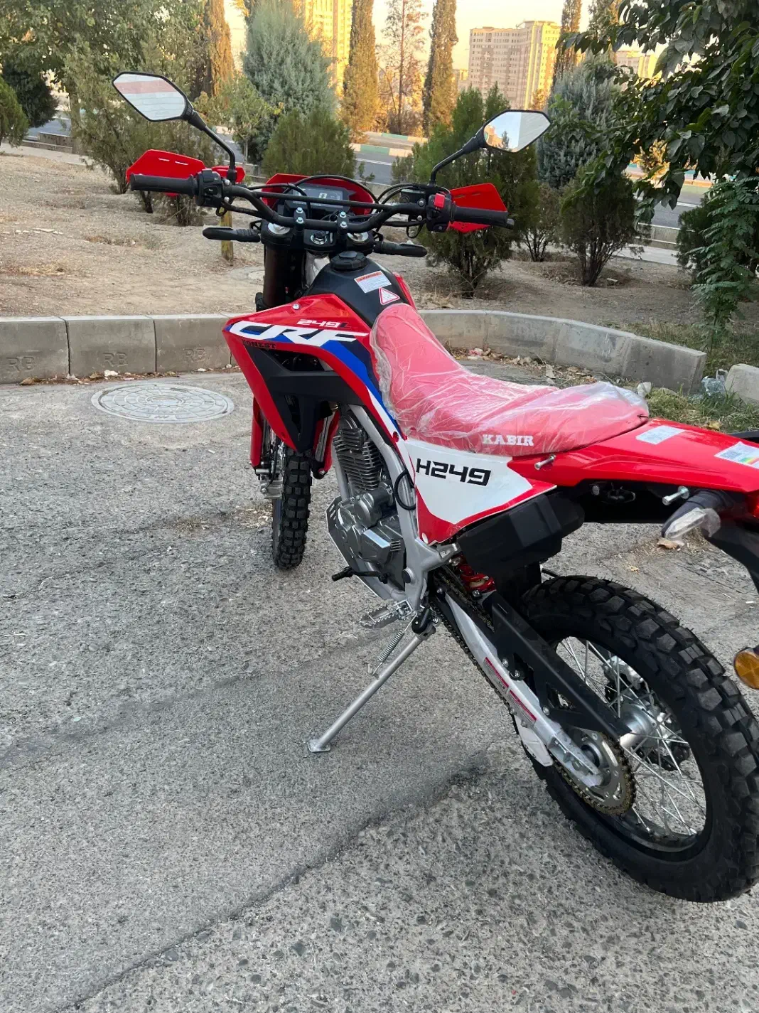 طرح crf 250 کبیر|موتورسیکلت|تهران, شهرک شهید باقری|دیوار