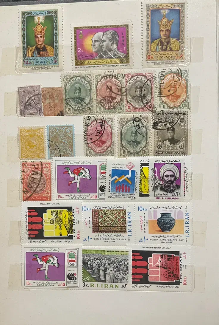 کلکسیون آلبوم تمبر|کلکسیون سکه، تمبر، اسکناس|گرگان, |دیوار