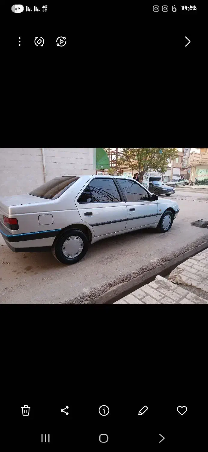 پژو۴۰۵ مدل ۹۵|خودرو سواری و وانت|کوهدشت, |دیوار