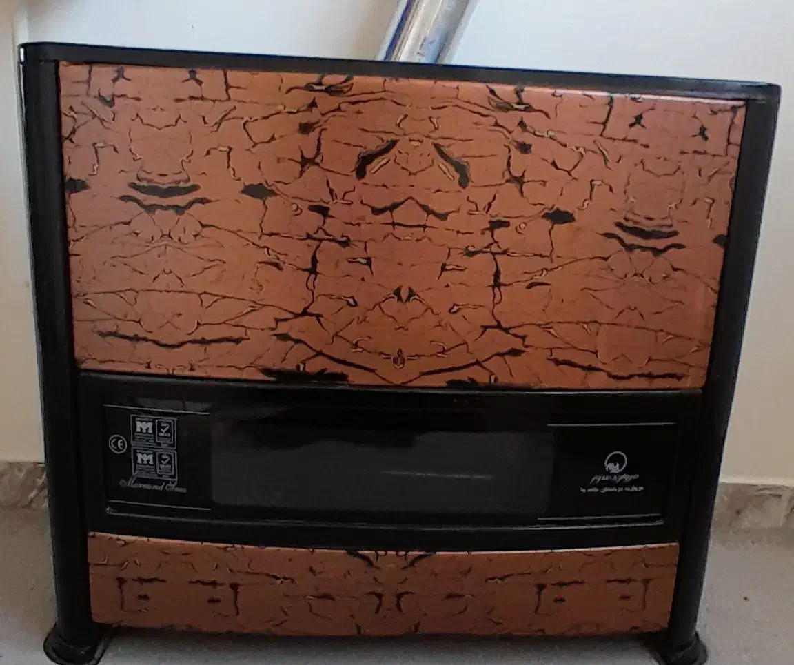 بخاری مروارید سوز|بخاری، هیتر، شومینه|میانه, |دیوار