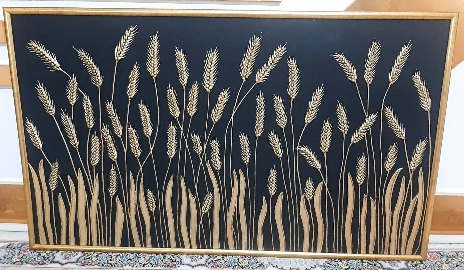 تابلو گندم|تابلو، نقاشی، عکس|ورامین, ورامین|دیوار