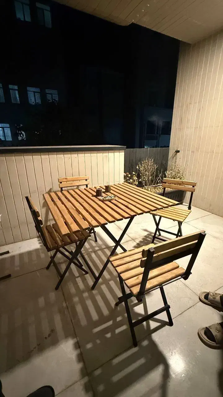 میز و صندلی تاشو|میز و صندلی غذاخوری|مشهد, توس (بلوار توس)|دیوار