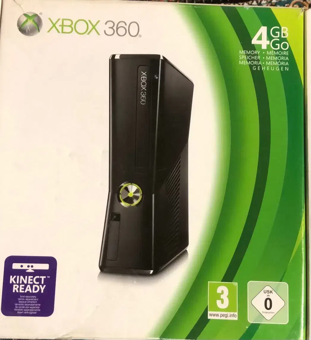 (Xbox 360) ایکس باکس ۳۶۰ اسلیم + کینکت و یک دسته|کنسول، بازی ویدئویی و آنلاین|شاهینشهر, فردوسی|دیوار