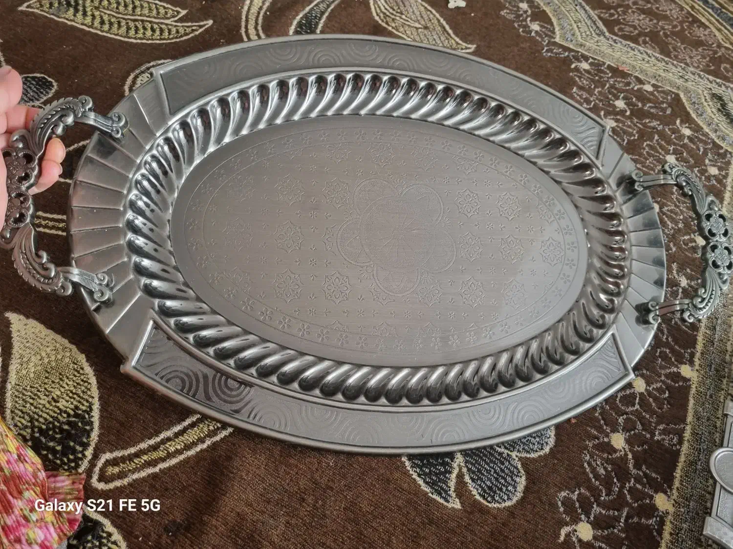 سینی بزرگ|ظروف سرو و پذیرایی|کرمانشاه, |دیوار