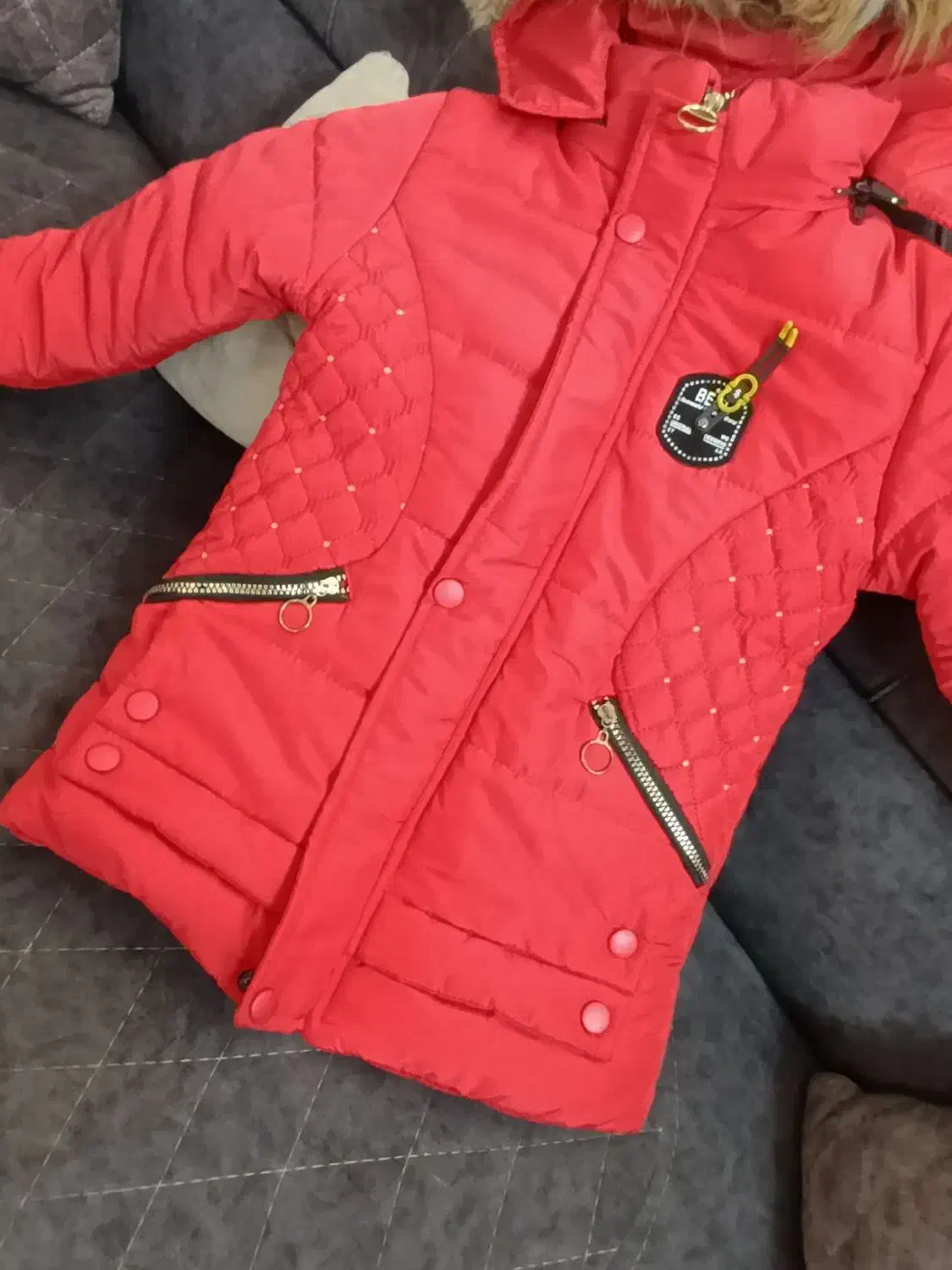 کاپشن نو سایز ۳دخترانه|لباس|قم, وادی السلام|دیوار