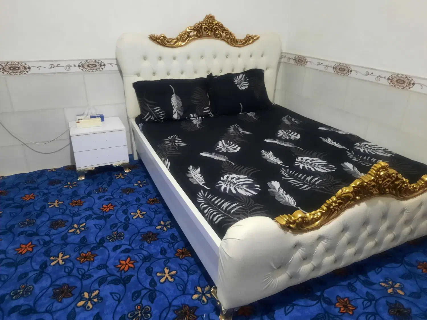 تخت خواب دونفره درحدنو|تخت و سرویس خواب|هشتگرد, هشتگرد قدیم|دیوار