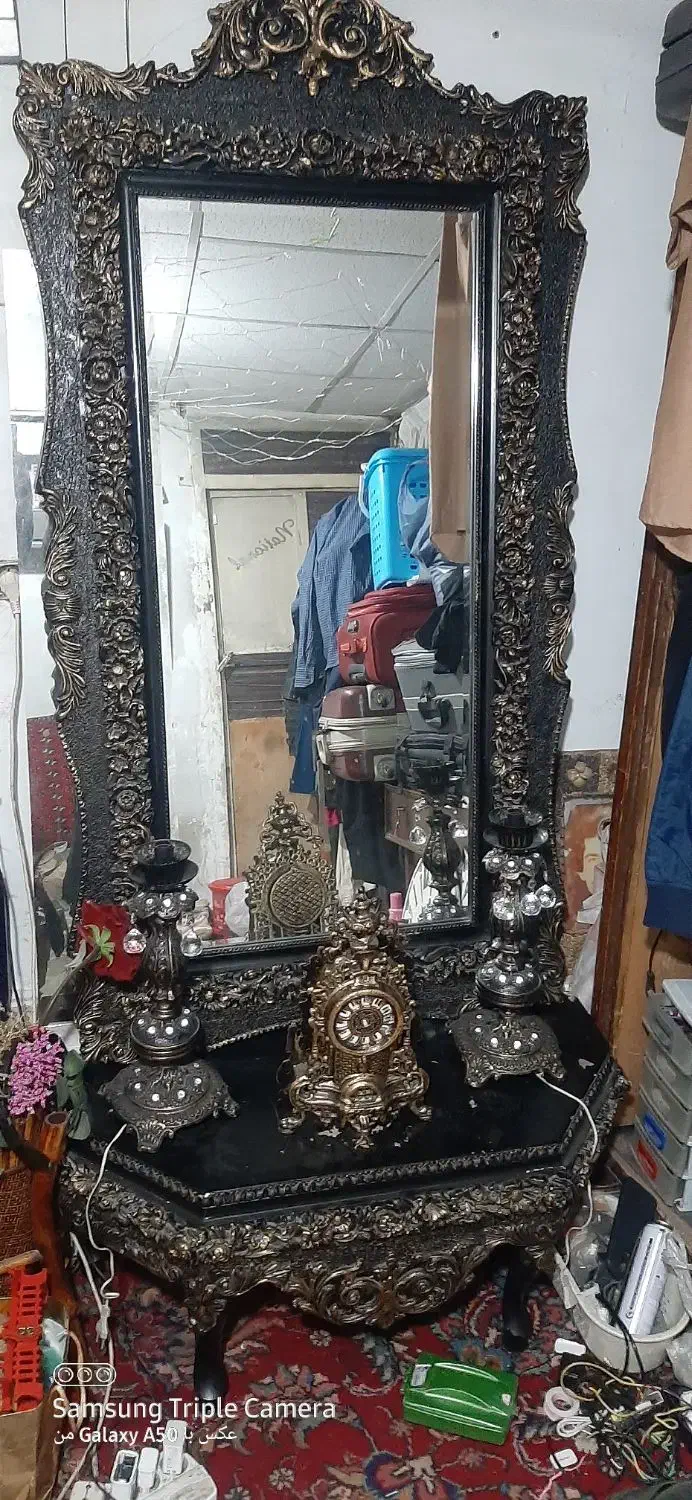 آیینه و شمعدان|بوفه، ویترین، کنسول|تهران, طیب|دیوار