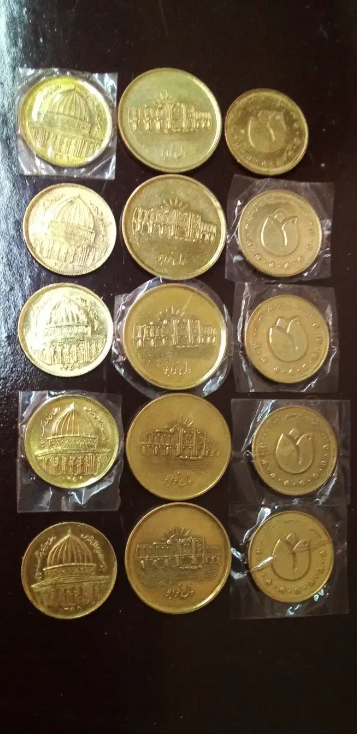 سکه.های.زردرنگ.جمهوری۳۰عدد|کلکسیون سکه، تمبر، اسکناس|تهران, جیحون|دیوار