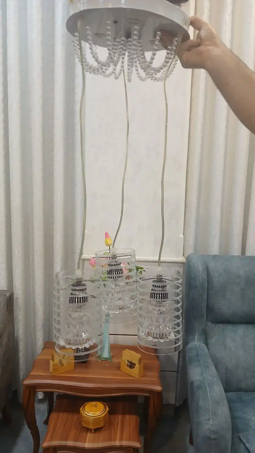 لوستر|لوستر و چراغ آویز|ساوه, |دیوار