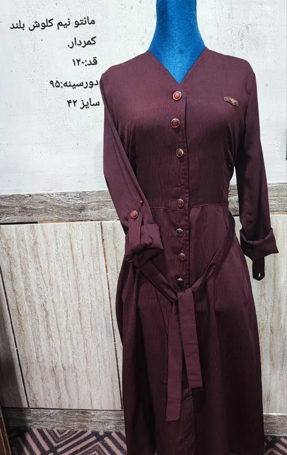 مانتو سایز 42 تا 44|لباس|بانه, |دیوار