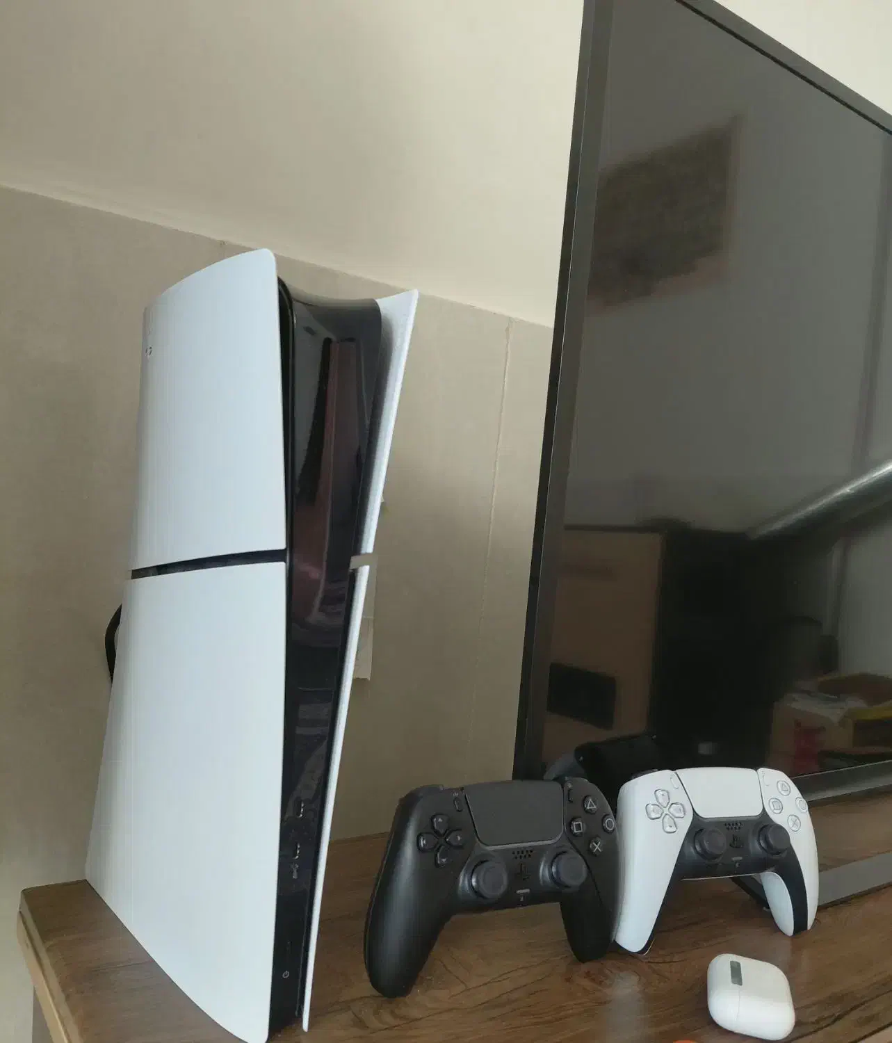 ps 5 slim 1 tra. دو دسته نو|کنسول، بازی ویدئویی و آنلاین|لنجان, |دیوار