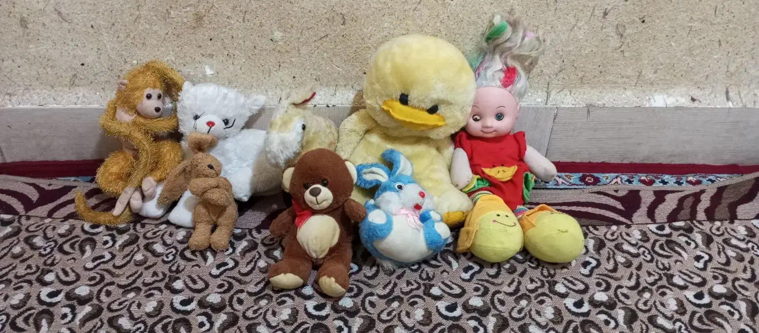 عروسک|اسباب‌بازی بچه|اهواز, الصافی|دیوار